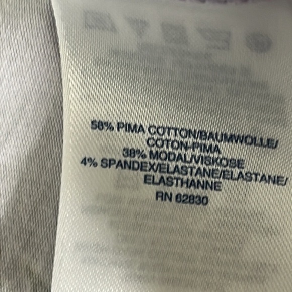 LANDS END szM-TALL TROPICAL DRESS PURPLE GREEN FLATTERING CROSS TOP SOFT FABRIC - Picture 6 of 7